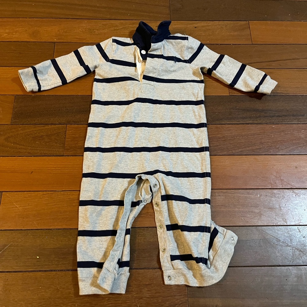 Ralph Lauren Polo Onesie 12M slightly used